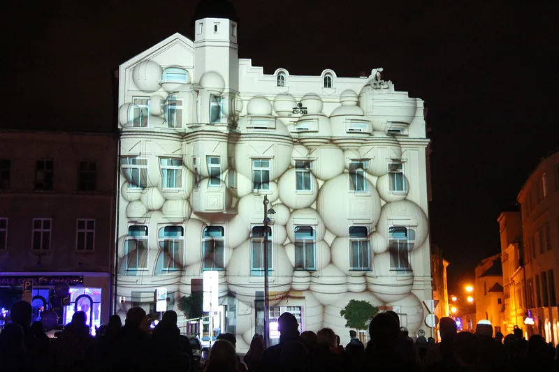 Videomapping / realizace SCREENRENTAL