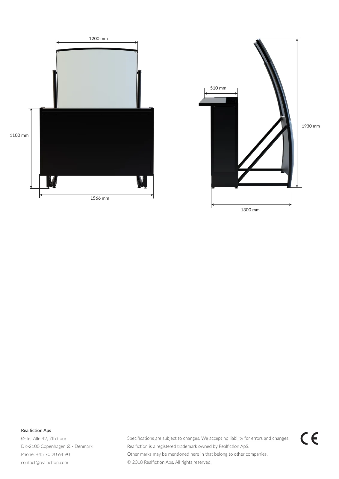 DeepFrame One — technische Spezifikationen, Seite 4