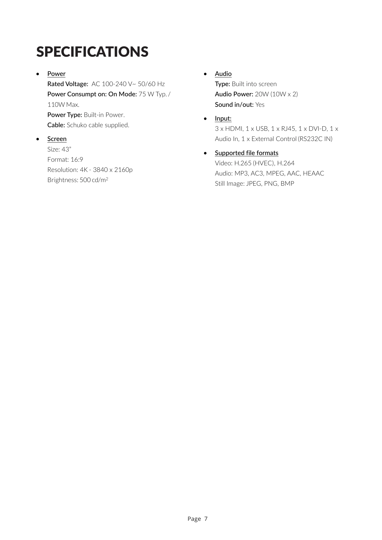 DREAMOC XL5 — page 7 of 10