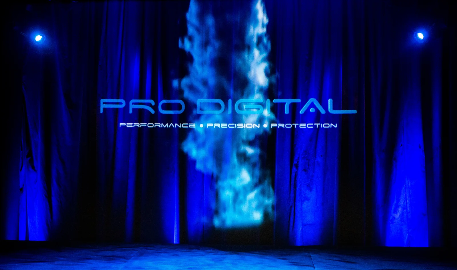 BaByliss PRO DIGITAL branded content on a holographic stage